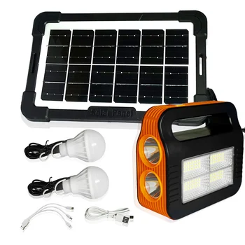 Солнечная зарядка наружный мобильный источник питания беспроводная система выработки электроэнергии для кемпинга мобильные осветительные приборы