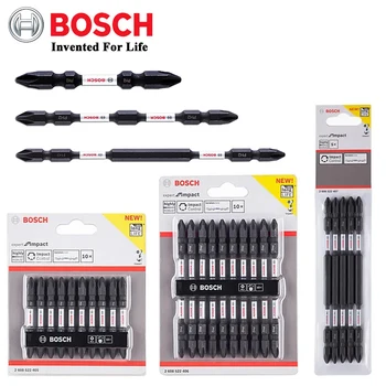 Ударопрочные биты Bosch Из стали S2, Металлические Отвертки, Ударная дрель, Электрическая Отвертка, Аксессуар для ударной дрели
